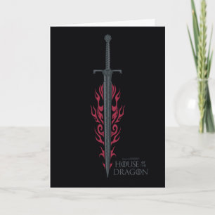 HAUS DES DRAGONS   King Viserys Flaming Sword Karte