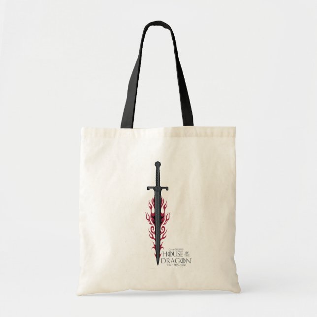 HAUS DES DRAGONS | King Viserys Flaming Sword Tragetasche (Vorne)