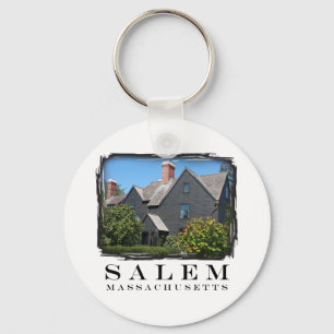 Haus des Sieben Gable Schlüsselanhänger