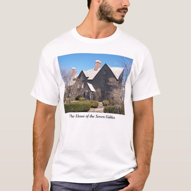Haus des sieben Giebel-Salem-T - Shirt (Vorderseite)