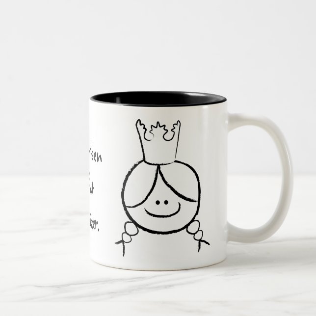 Haus fiel auf meine Schwester Tasse (Rechts)