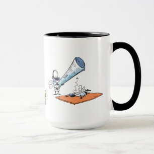 Haus-Fliegen-Kriegskunst-Kaffee-Tasse Tasse