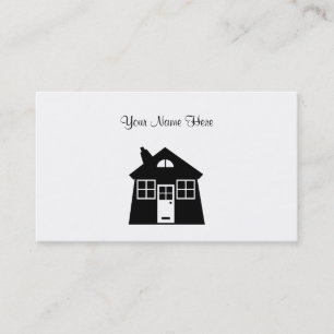 Haus, Ihr Name hier Visitenkarte