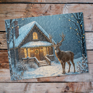 Haus im Schnee