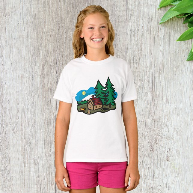 Haus im Wald T-Shirt (Von Creator hochgeladen)