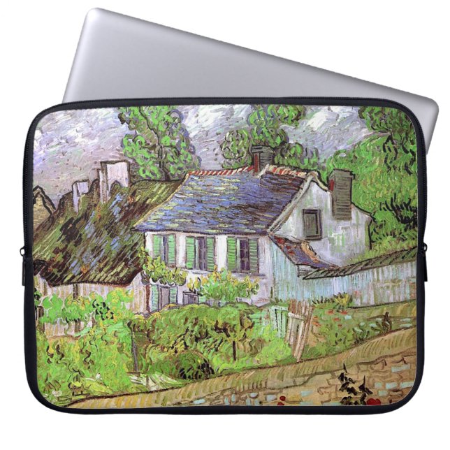 Haus in Auvers, Vincent van Gogh Laptopschutzhülle (Vorderseite)
