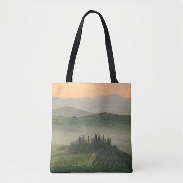 HAUS IN MITTE DES GRASS-FELDES TASCHE (Vorderseite)
