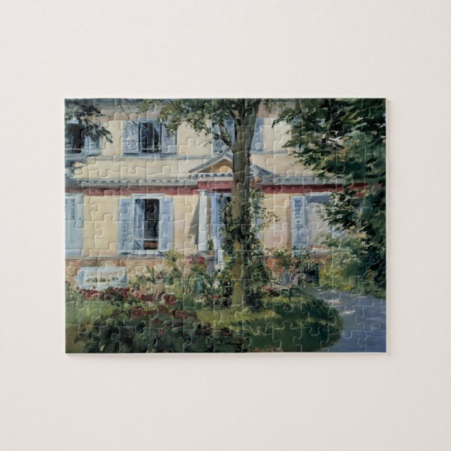 Haus in Rueil by Edouard Manet, Vintage Kunst (Horizontal)