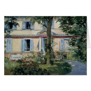 Haus in Rueil von Edouard Manet