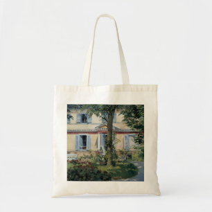Haus in Rueil von Edouard Manet Tragetasche