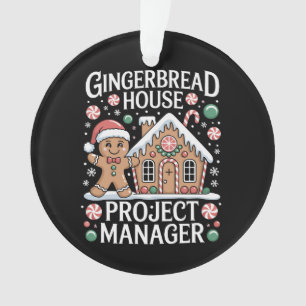 Haus-Manager für Lebkuchenhäuser Cookie-Backen Ornament