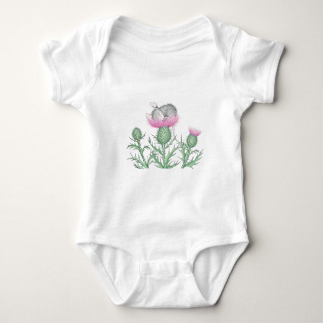 Haus-Maus Designs® - Baby Strampler (Vorderseite)