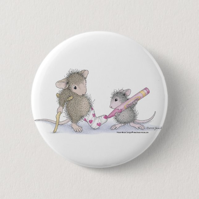 Haus-Maus Designs® - Buttone Button (Vorderseite)