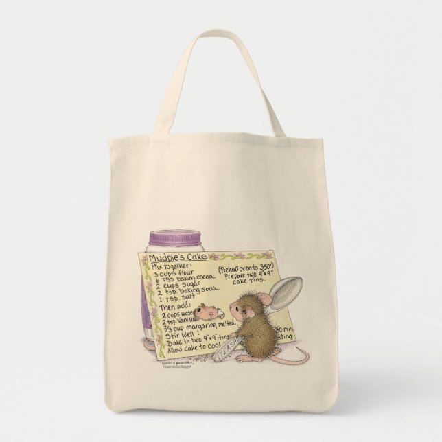 Haus-Maus Designs® - Lebensmittelgeschäft-Tasche Tragetasche (Vorne)