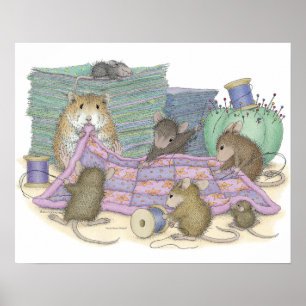 Haus-Maus Designs® - steppendes Innungs-Plakat Poster