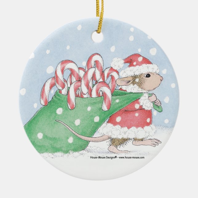 Haus-Maus Designs® - Verzierung Keramikornament (Vorne)