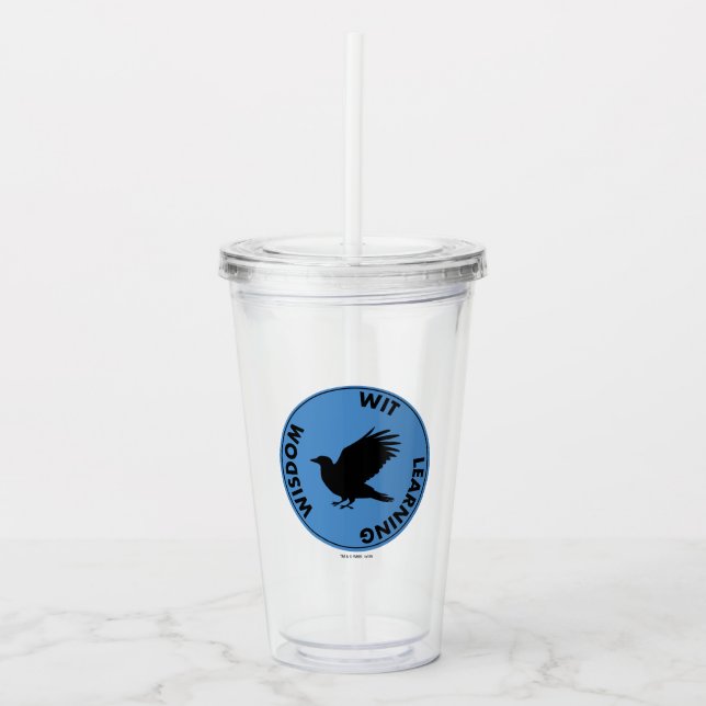 Haus-Merkmale Harry Potters | RAVENCLAW™ grafisch Acryltrinkbecher (Vorderseite)