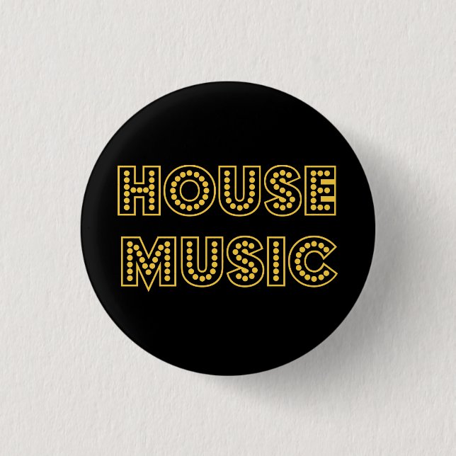HAUS-MUSIK BUTTON (Vorderseite)