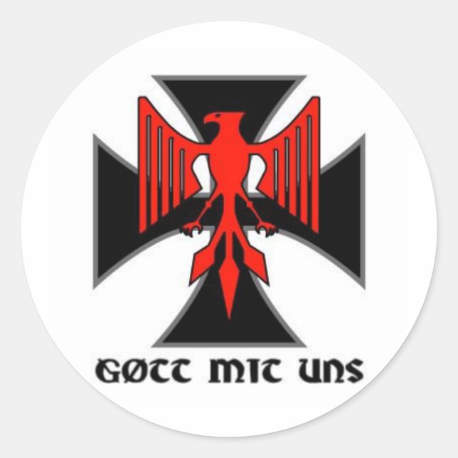 Haus Nürnberg Gott mit uns Sticker (Devant)