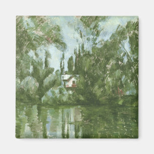 Haus Pauls Cezanne   auf den Banken des Marnes, 18 Magnet