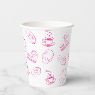 Haus Steffryz Einfache Bäckerei Pappbecher