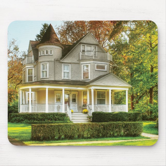 Haus - viktorianisches Traumhaus Mousepad (Vorne)