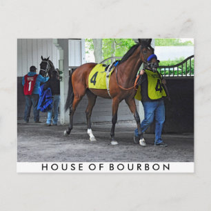 Haus von Bourbon von Hardspun Postkarte