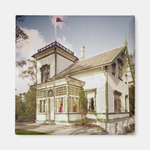 Haus von Edvard Grieg Magnet