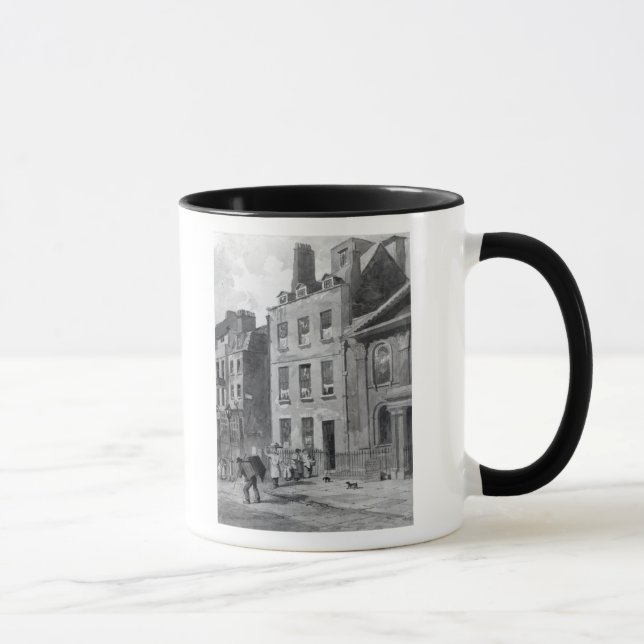 Haus von Sir Isaac Newton Tasse (Rechts)