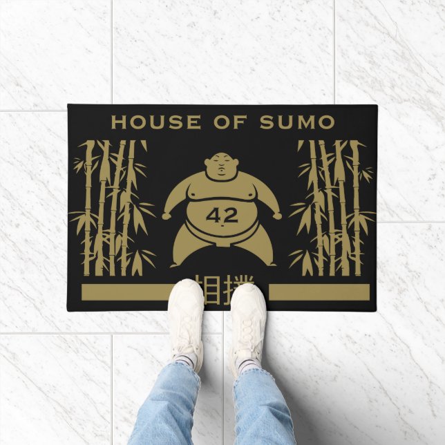 Haus von Sumo Fußmatte (Indoor)