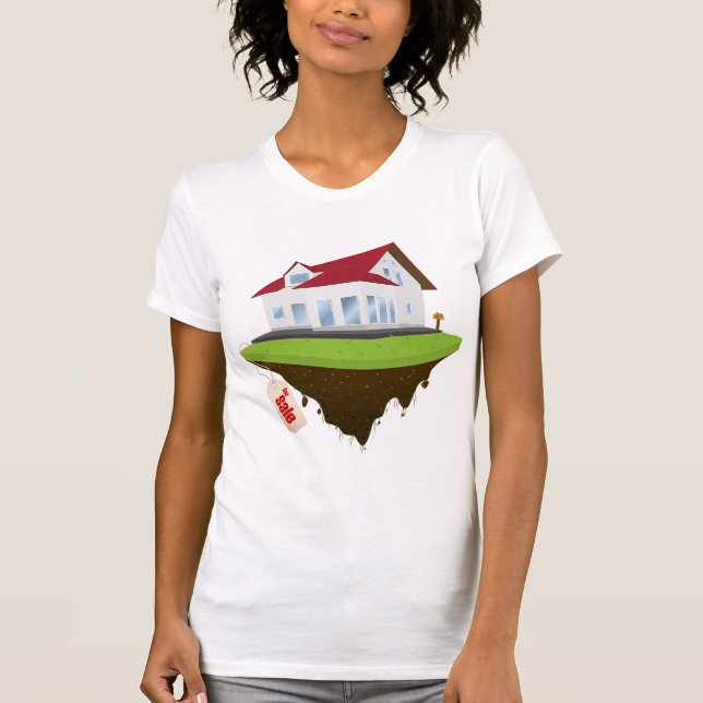 Haus zum Verkauf T - Shirt für Frauen (Vorderseite)