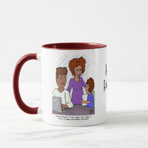 Hausaufgaben Combo-Tasse Tasse