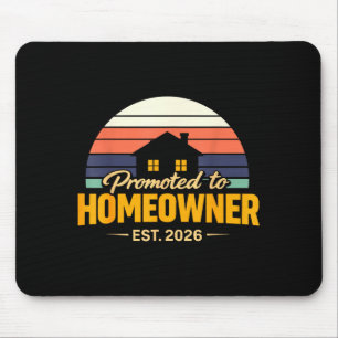 Hausbesitzer 2026 Einzugsgeschenk neue Hausbesitze Mousepad
