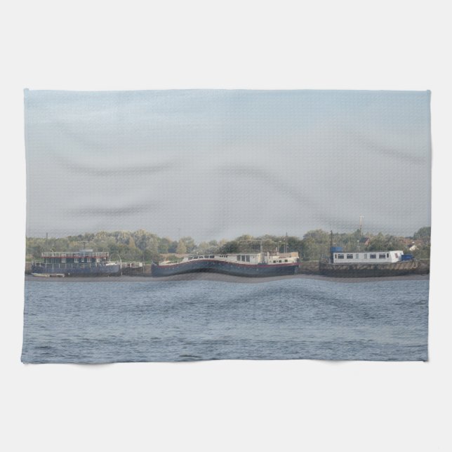 Hausboote Handtuch (Horizontal)