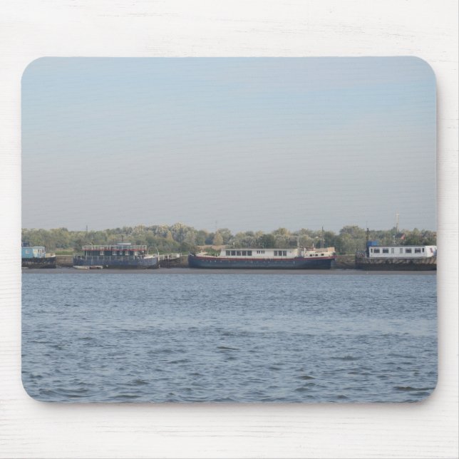 Hausboote Mousepad (Vorne)