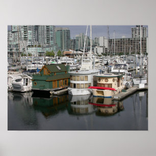 Hausboote Poster