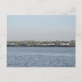 Hausboote Postkarte