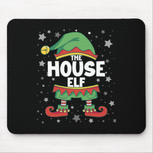 Hauself passendes Familienkostüm Elf Weihnachten O Mousepad