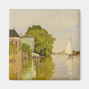 Häuser auf dem Achterzaan Magnet