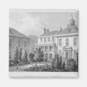 Häuser auf dem Quadrat der Chirurgen, Edinburgh Magnet