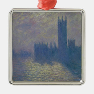 Häuser Claude Monets des Parlaments, stürmisch Ornament Aus Metall