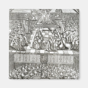 Häuser des Parlaments im Jahre 1640 Magnet