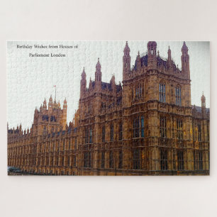 Häuser des Parlaments London. Jigsaw Puzzle