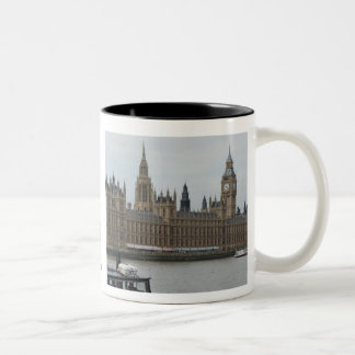 Häuser des Parlaments - London Zweifarbige Tasse