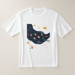 Häuser im Haar T-Shirt