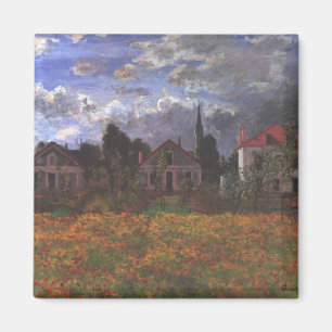 Häuser in Argentinien - Claude Monet - 1873 Magnet