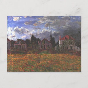 Häuser in Argentinien - Claude Monet - 1873 Postkarte