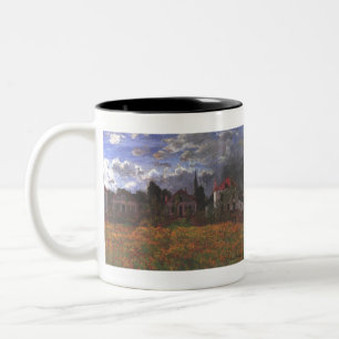 Häuser in Argentinien - Claude Monet - 1873 Zweifarbige Tasse