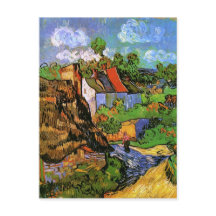 Häuser in Auvers Van Gogh Fine Art