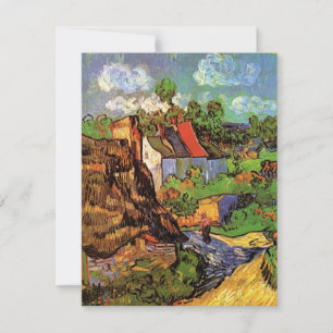 Häuser in Auvers von Vincent van Gogh